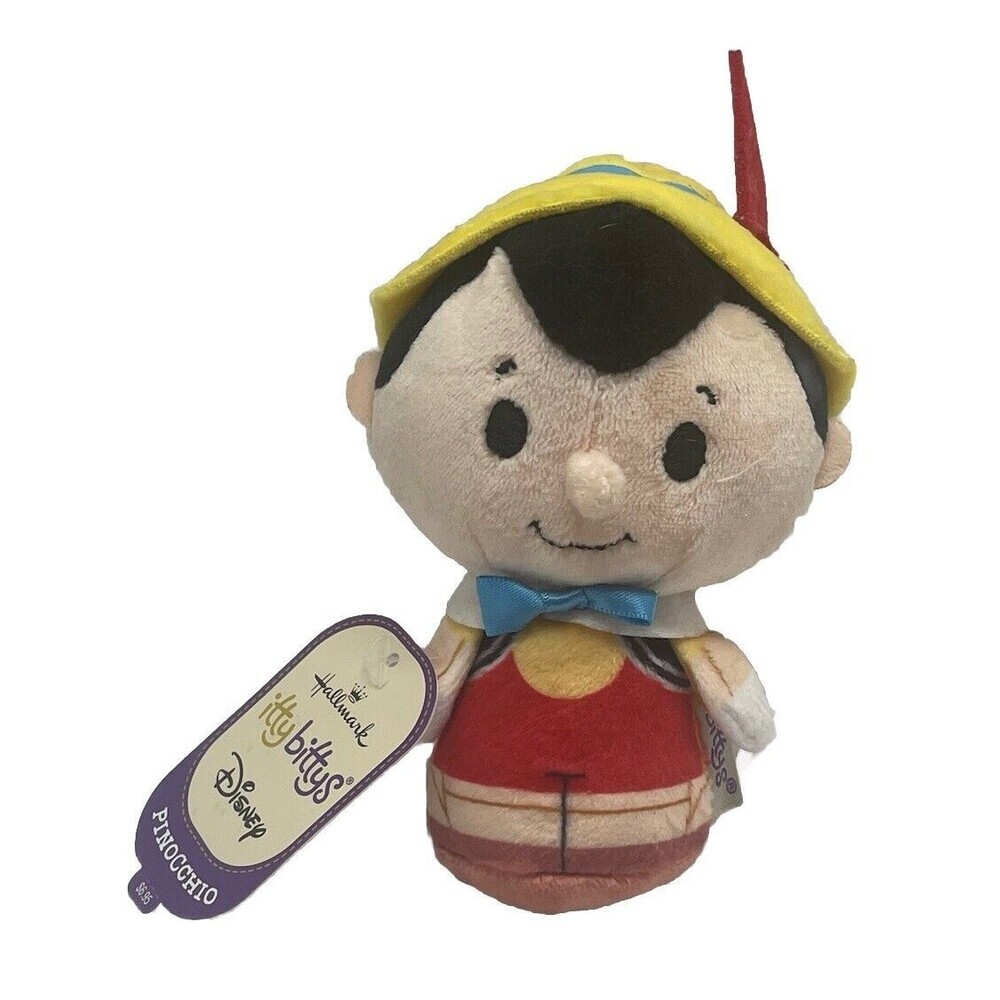 Hallmark Itty Bittys Disney PINOCCHIO Plush Stuffed Animal Toy